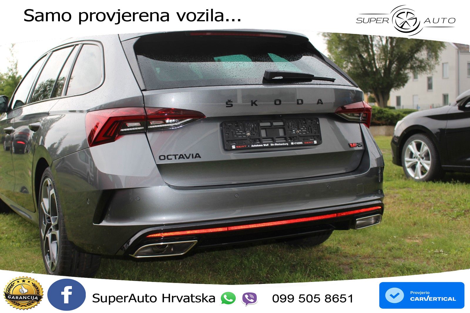 Škoda Octavia Combi RS 2.0 TSI (245 KS) DSG