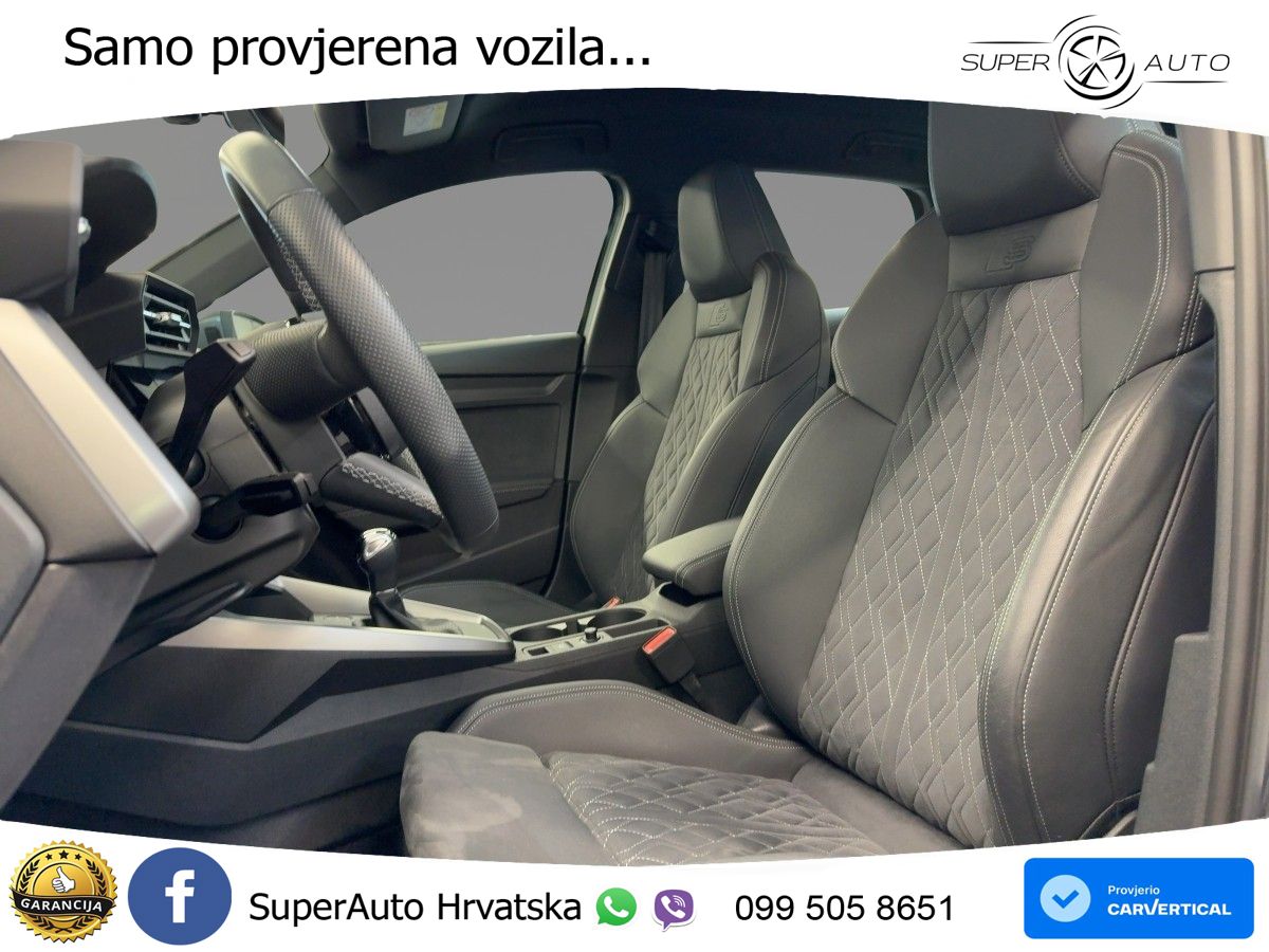 Audi A3 35 TFSI (150 KS) S line