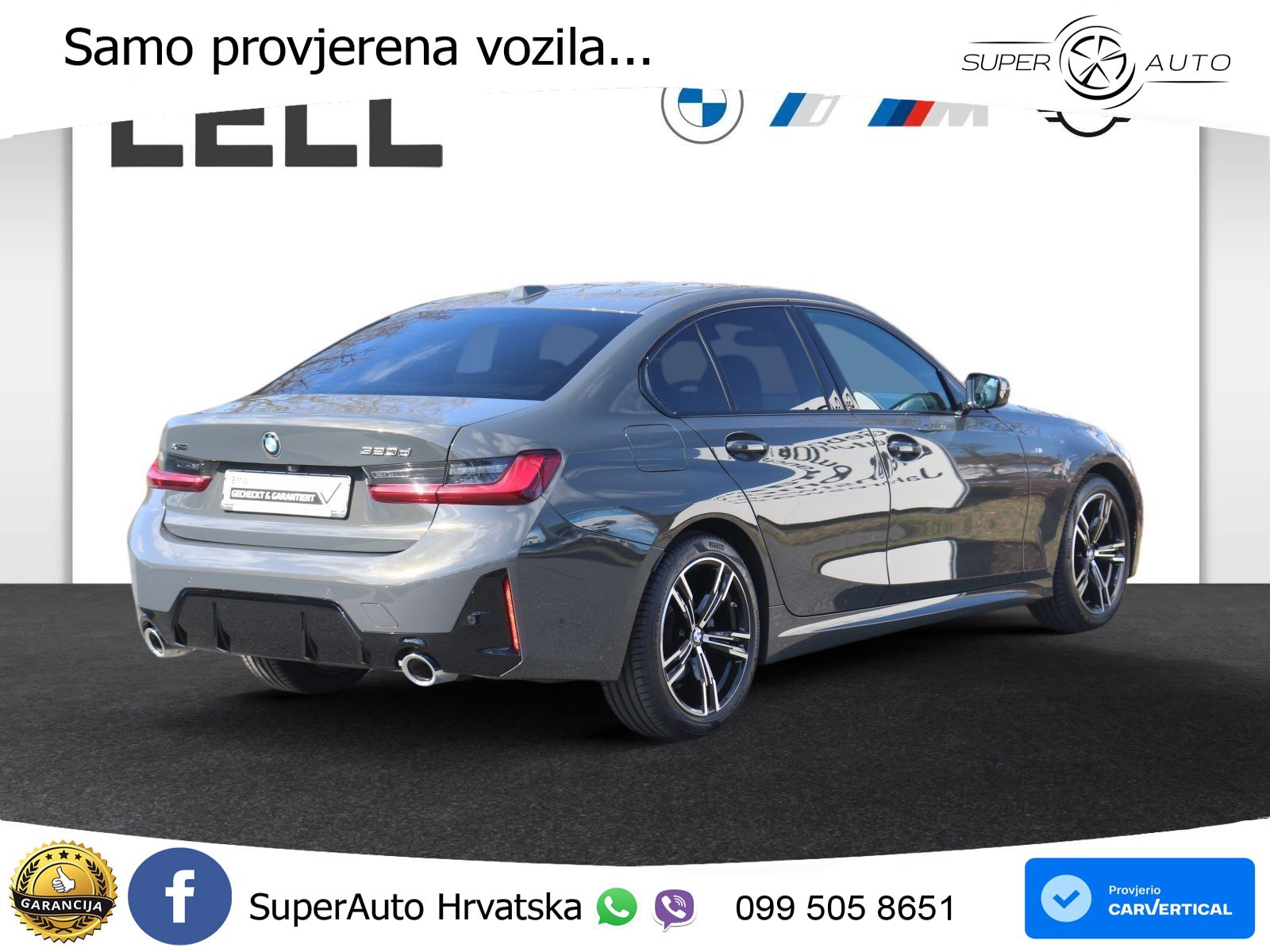 BMW 320d (190 KS) xDrive Steptronic M Sport LED+GR SJED+ACC