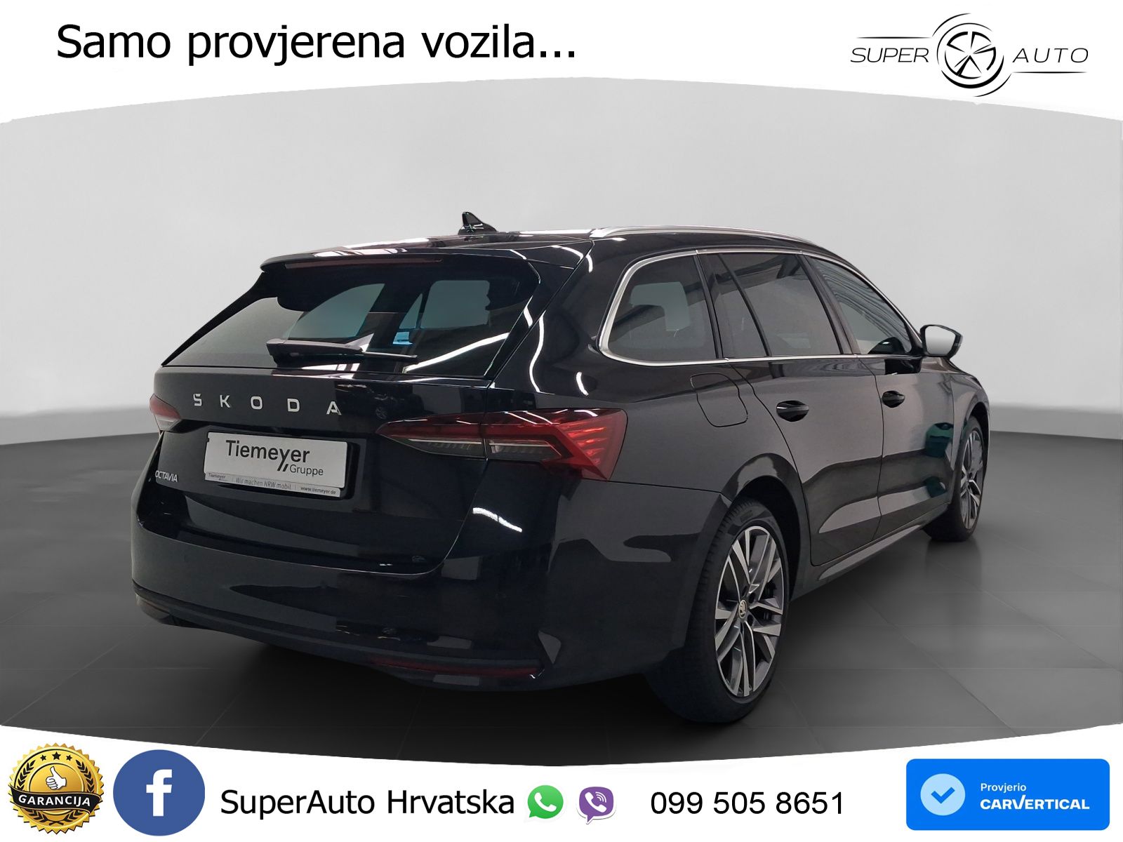 Škoda Octavia Combi 2.0 TDI (150 KS) DSG Selection MATRIX+GR SJED+KAM