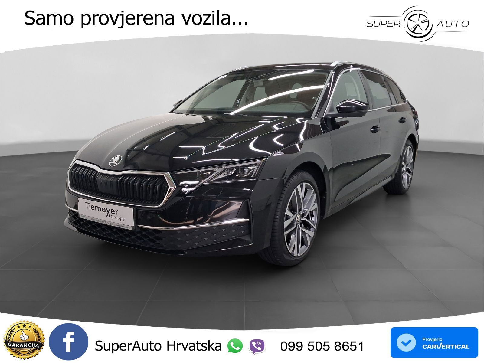 Škoda Octavia Combi 2.0 TDI (150 KS) DSG Selection MATRIX+GR SJED+KAM