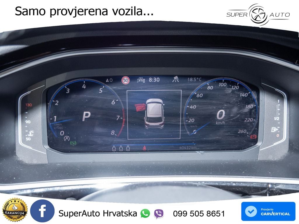 Volkswagen T-Roc 1.5 TSI (150 KS) DSG R-Line LED+GR SJED+ACC