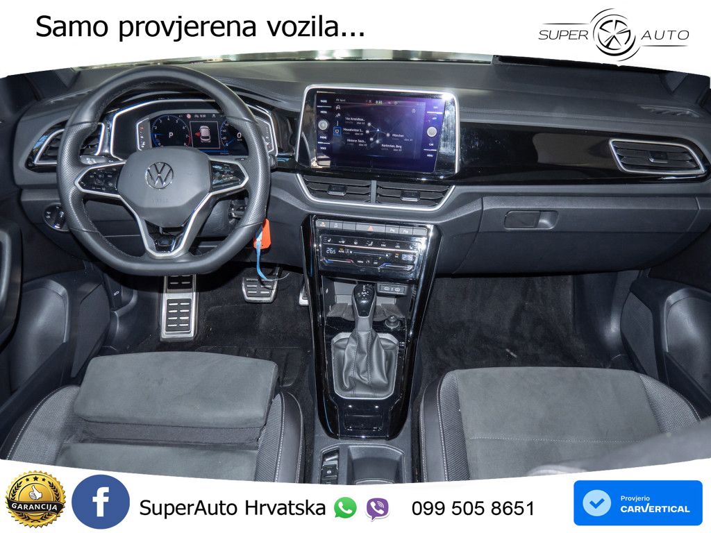 Volkswagen T-Roc 1.5 TSI (150 KS) DSG R-Line LED+GR SJED+ACC