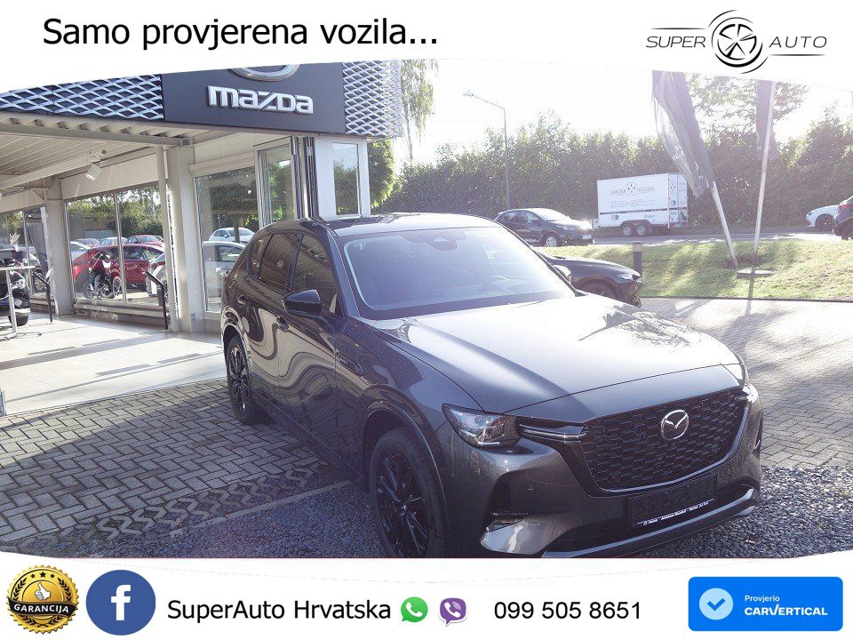 Mazda CX-60 2.5 e-Skyactiv (328 KS) AWD Automatic LED+GR SJED+ACC