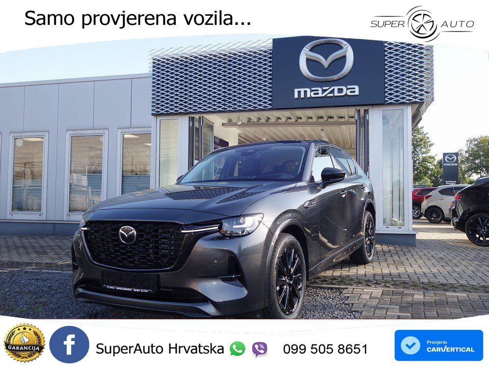 Mazda CX-60 2.5 e-Skyactiv (328 KS) AWD Automatic LED+GR SJED+ACC
