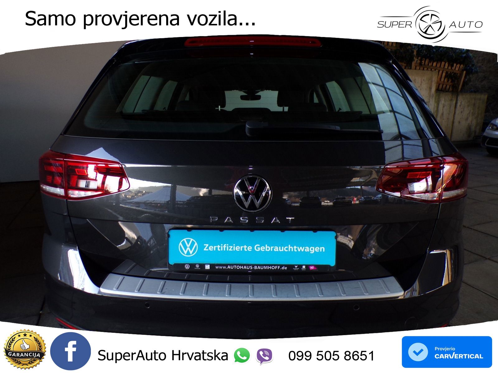 Volkswagen Passat Variant 2.0 TDI (150 KS) DSG Business LED+GR SJED+ACC