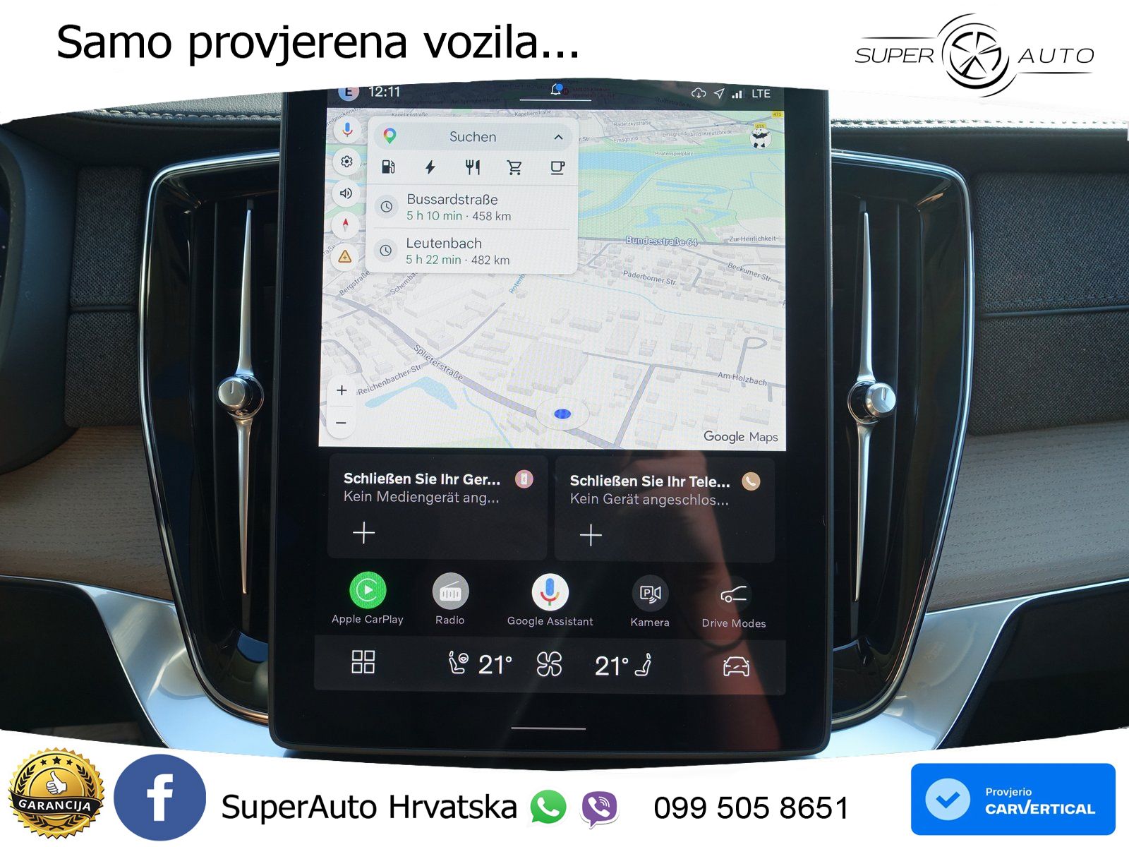 Volvo XC90 2.0 T8 AWD Automatic ACC+HEAD+4xGR SJED+360+PANO