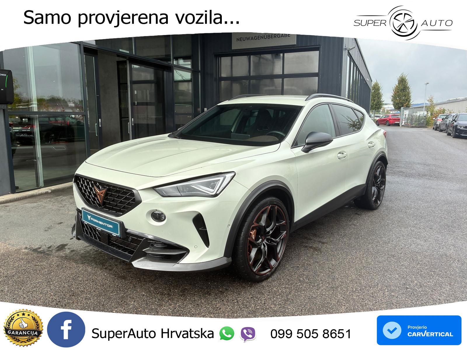 Cupra Formentor VZ5 2.5 TSI (390 KS) 4Drive DSG LED+GR SJED+ACC