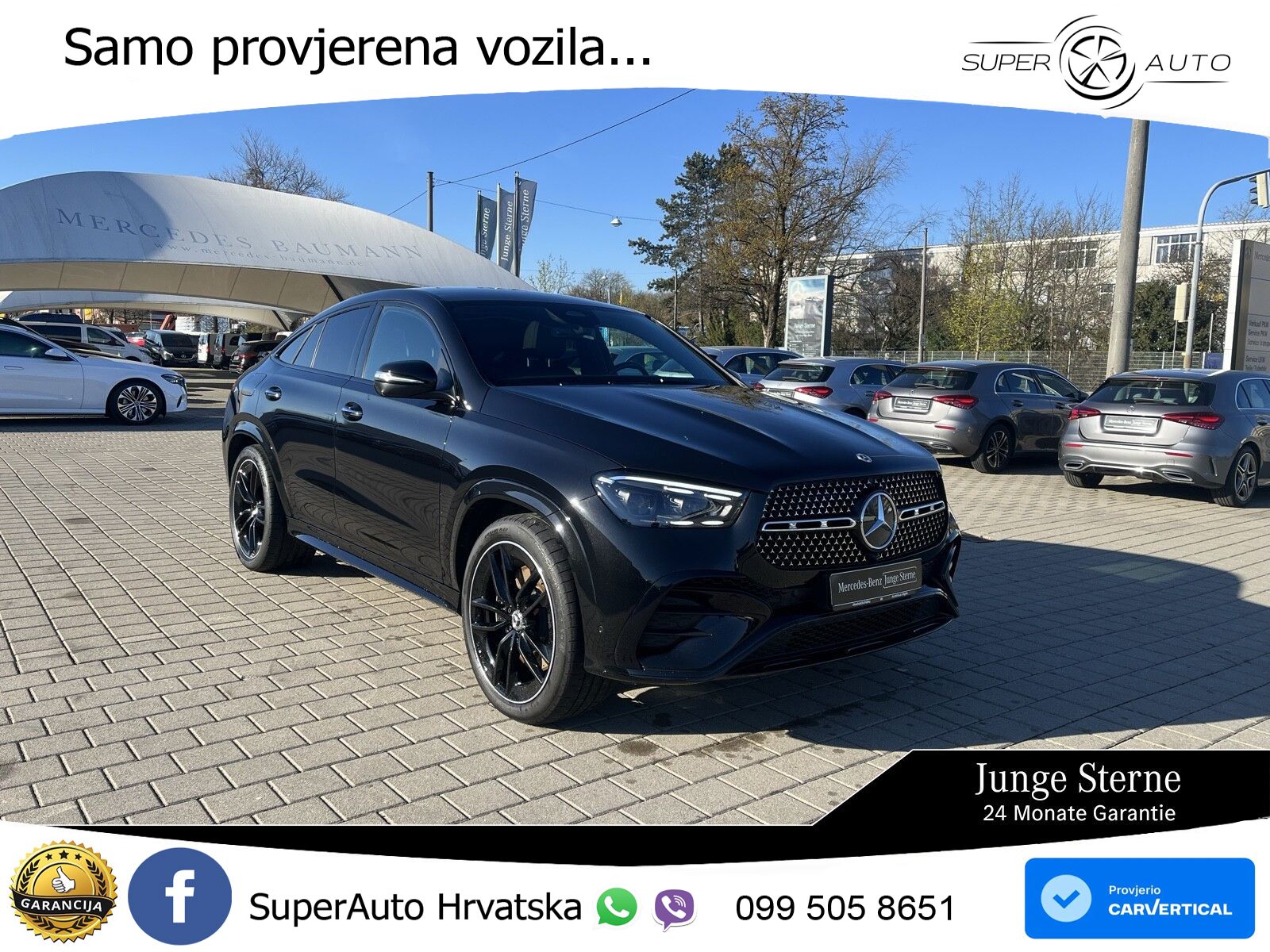 Mercedes GLE 450d (367 KS) EQ Boost 4MATIC 9G-TRONIC AMG ZRAČNI+ACC+GR SJED+KAM+PANO