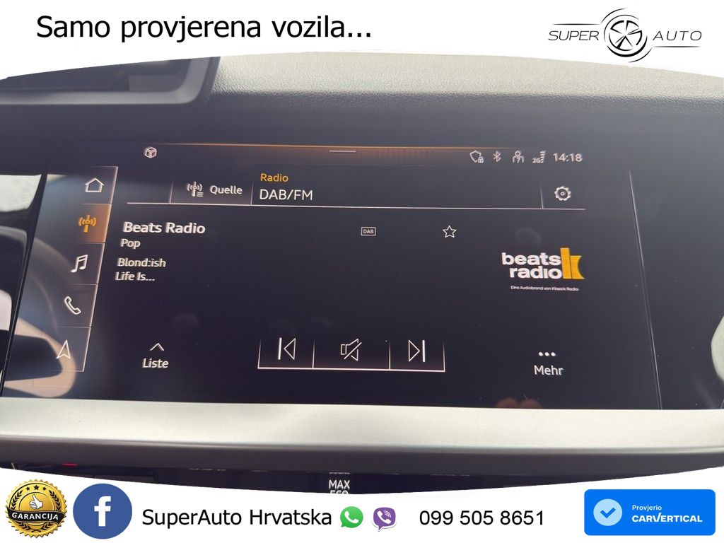 Audi A3 30 TDI (116 KS) advanced