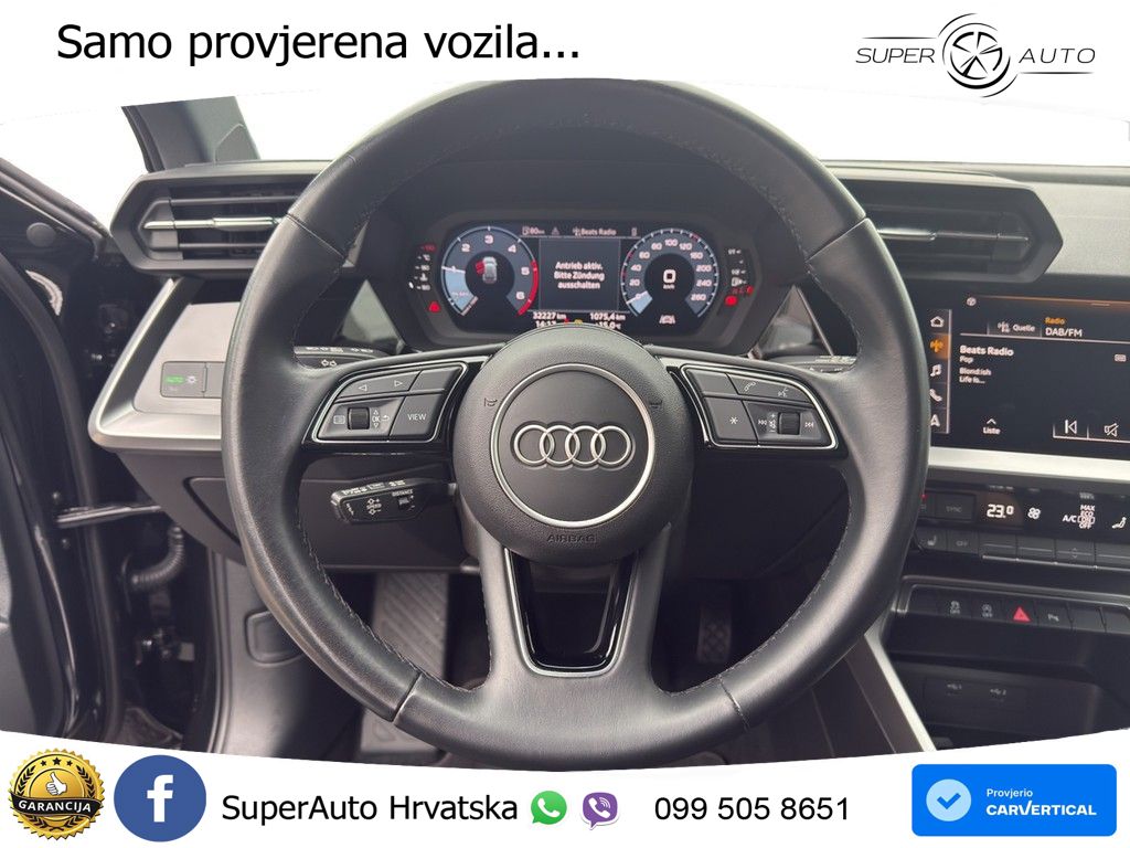 Audi A3 30 TDI (116 KS) advanced