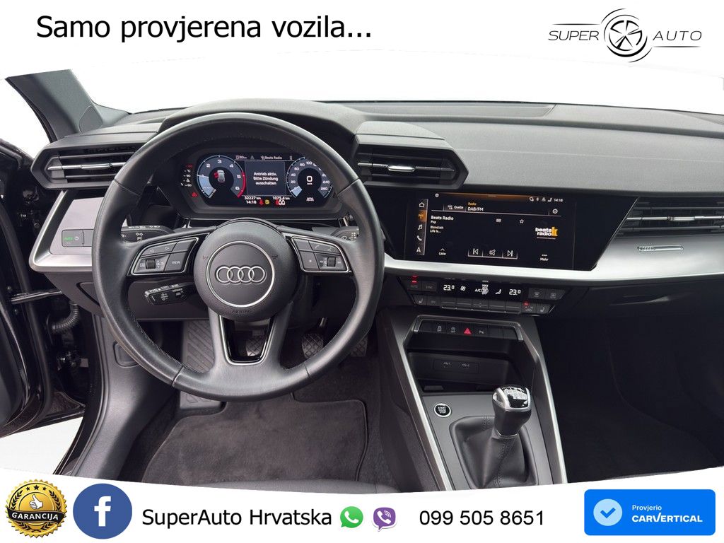 Audi A3 30 TDI (116 KS) advanced