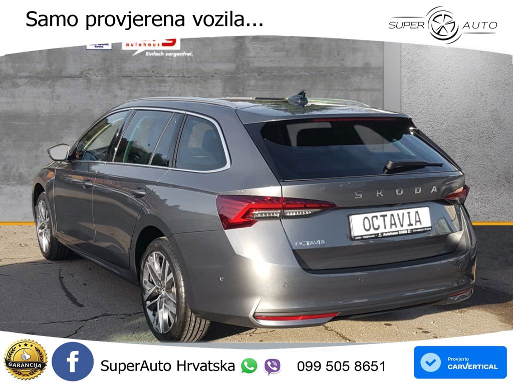 Škoda Octavia Combi 1.5 TSI (150 KS) DSG LED+GR SJED+ACC