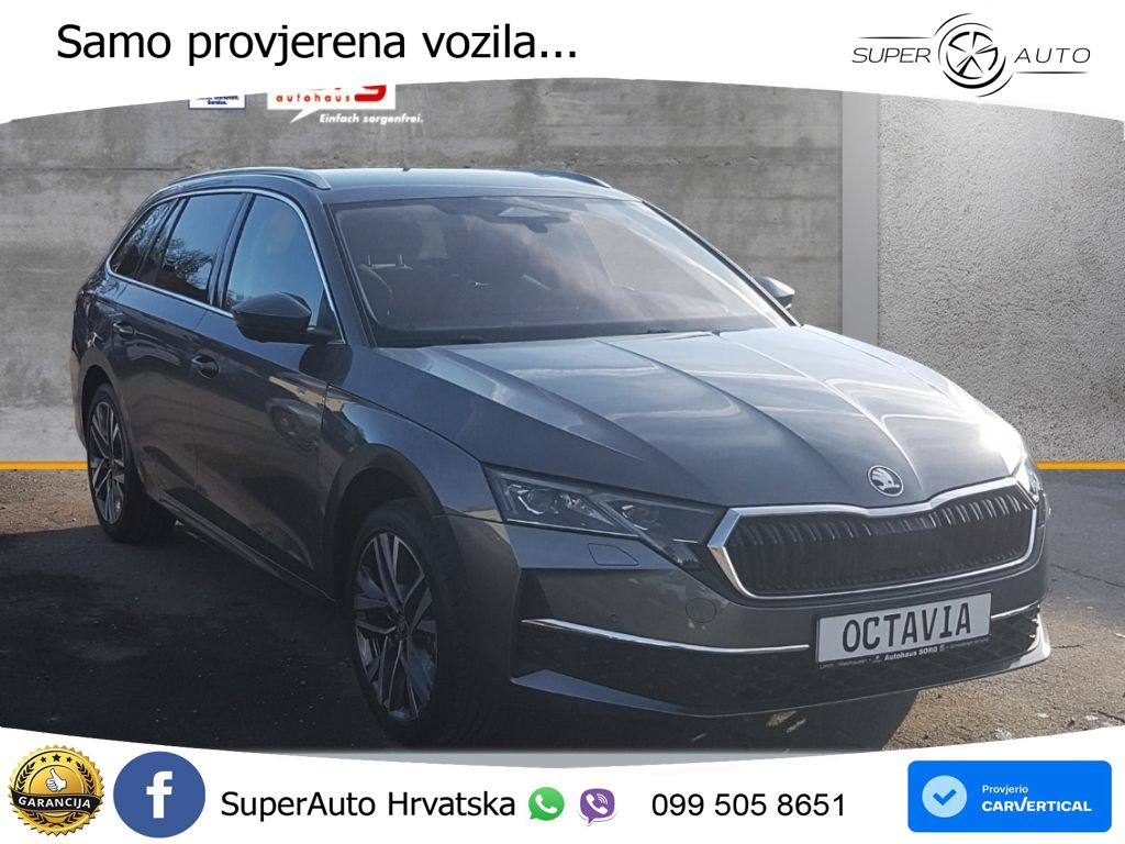 Škoda Octavia Combi 1.5 TSI (150 KS) DSG LED+GR SJED+ACC