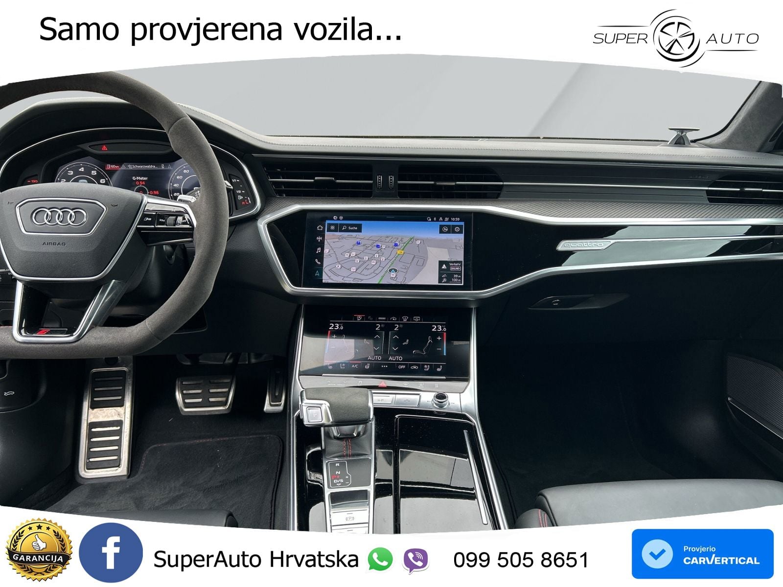 Audi RS6 Avant 4.0 TFSI V8 (600 KS) quattro Tiptronic LED+GR SJED+ACC