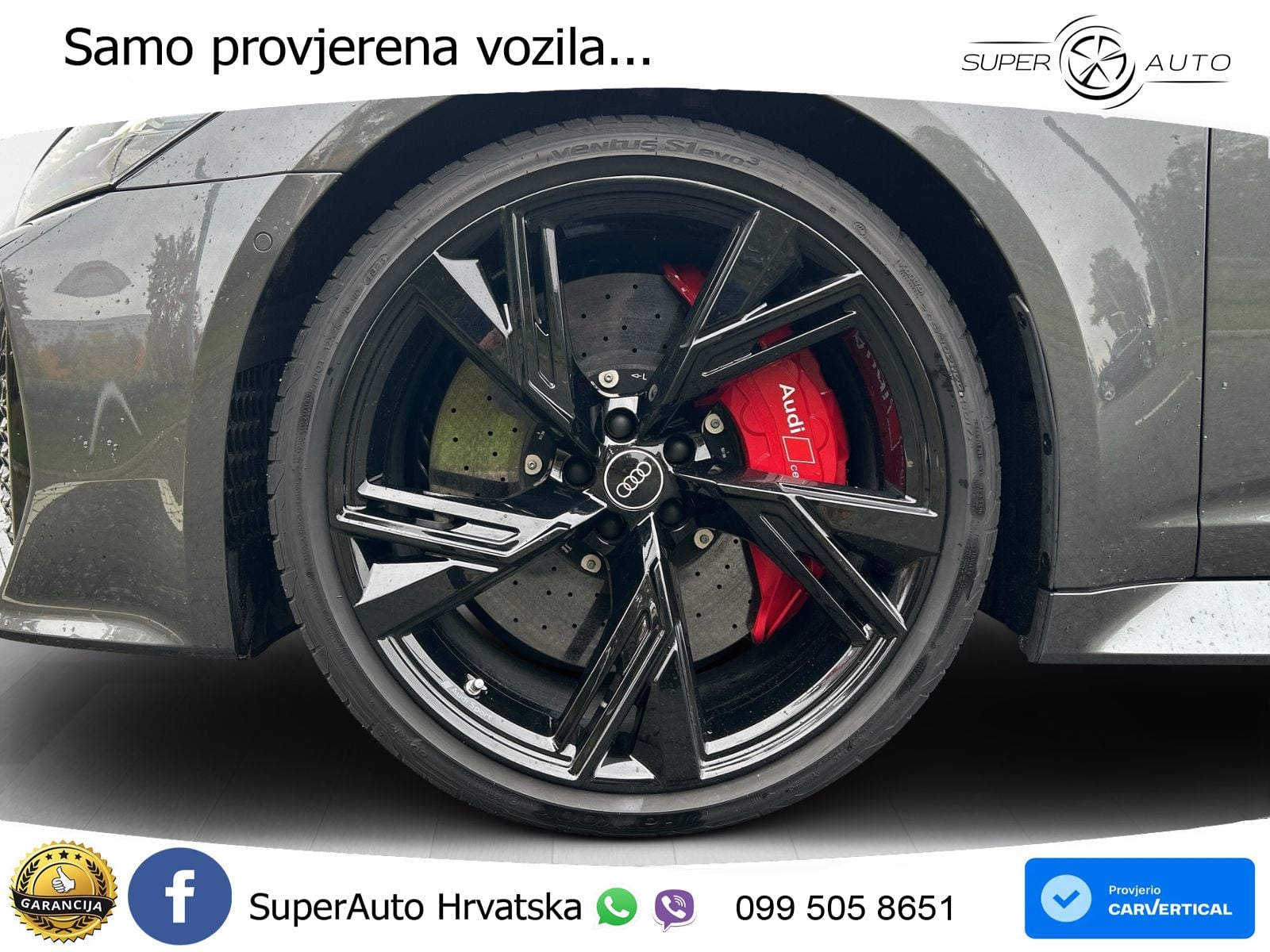 Audi RS6 Avant 4.0 TFSI V8 (600 KS) quattro Tiptronic LED+GR SJED+ACC