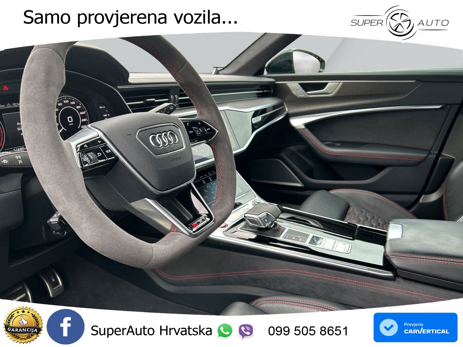 Audi RS6 Avant 4.0 TFSI V8 (600 KS) quattro Tiptronic LED+GR SJED+ACC
