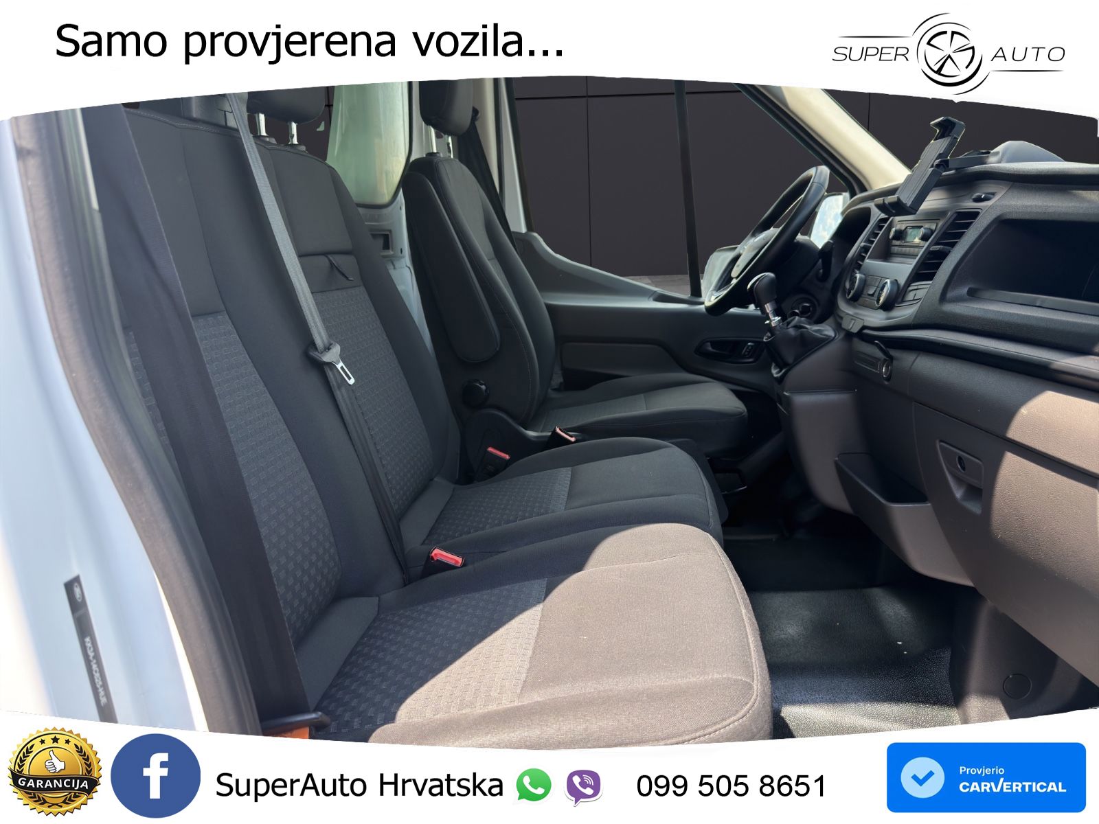 Ford Transit 2.0 Koffer Ladebordwand Klima nur 92 Tkm 170 KS