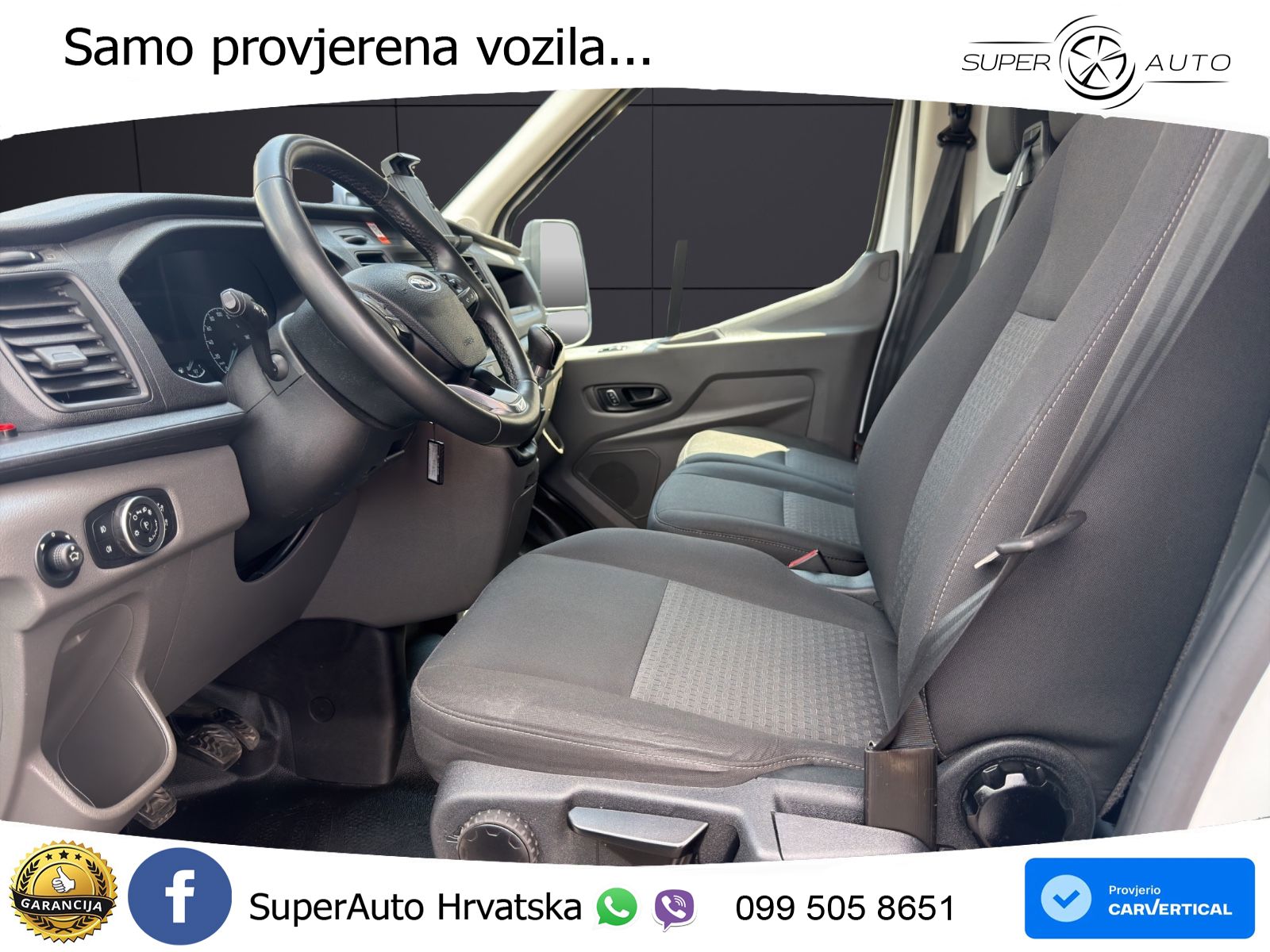 Ford Transit 2.0 Koffer Ladebordwand Klima nur 92 Tkm 170 KS