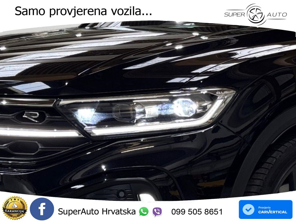 Volkswagen T-Roc I R 2.0 TSI (300 KS) OPF 4M DSG MATRIX+GR SJED+KAM