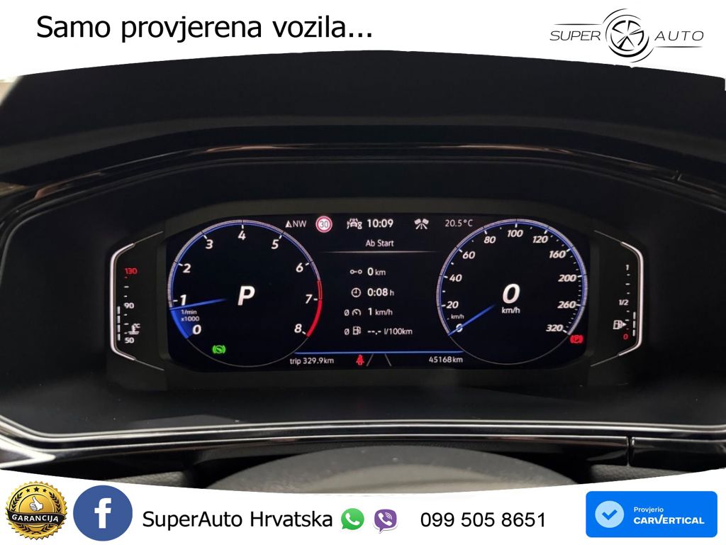 Volkswagen T-Roc I R 2.0 TSI (300 KS) OPF 4M DSG MATRIX+GR SJED+KAM