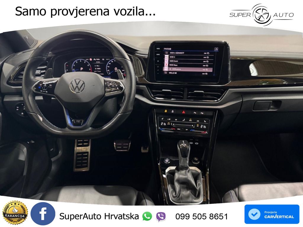 Volkswagen T-Roc I R 2.0 TSI (300 KS) OPF 4M DSG MATRIX+GR SJED+KAM