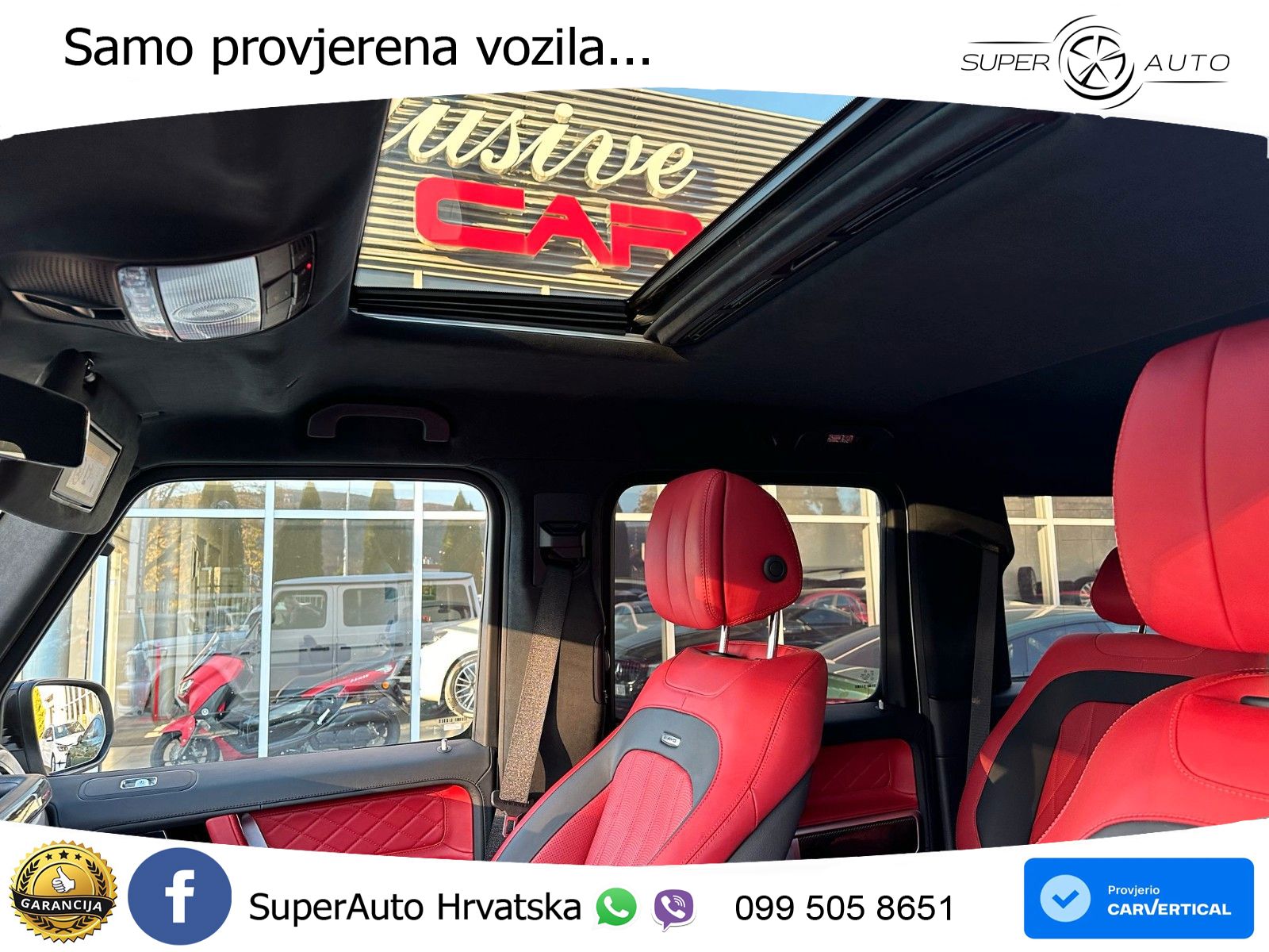 Mercedes AMG G 63 Long V8 (585 KS) 4MATIC 9G-TRONIC AMG SPEEDSHIFT PLUS LED+GR SJED+ACC