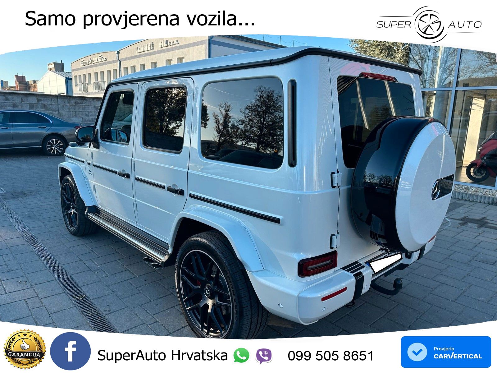 Mercedes AMG G 63 Long V8 (585 KS) 4MATIC 9G-TRONIC AMG SPEEDSHIFT PLUS LED+GR SJED+ACC