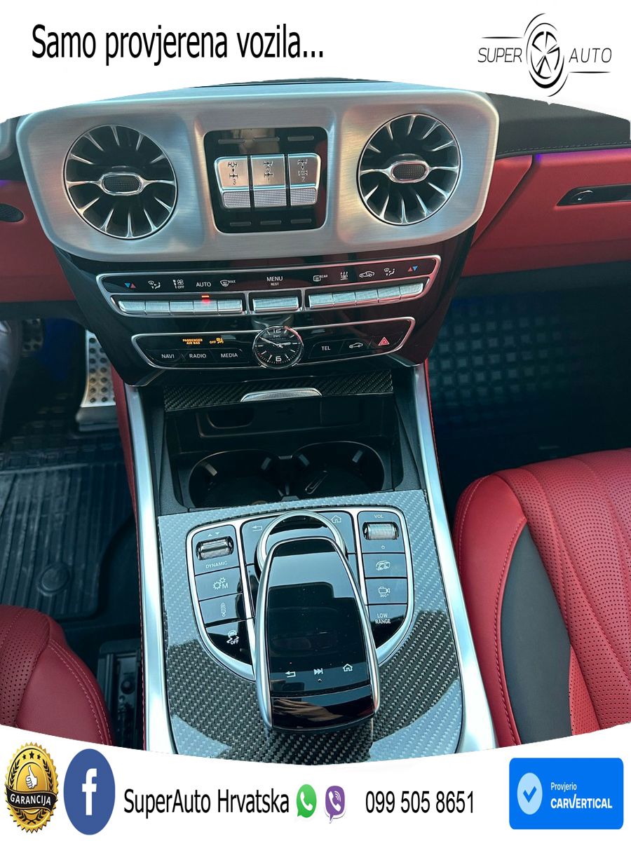Mercedes AMG G 63 Long V8 (585 KS) 4MATIC 9G-TRONIC AMG SPEEDSHIFT PLUS LED+GR SJED+ACC