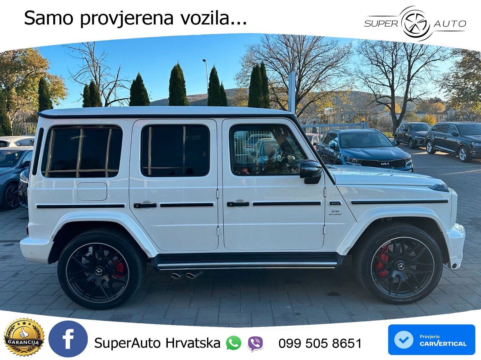 Mercedes AMG G 63 Long V8 (585 KS) 4MATIC 9G-TRONIC AMG SPEEDSHIFT PLUS LED+GR SJED+ACC