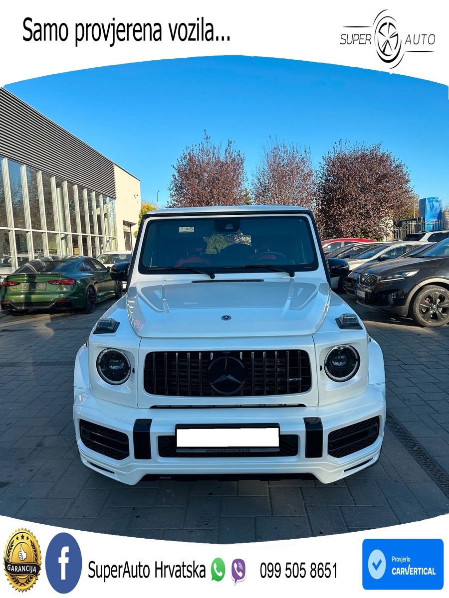 Mercedes AMG G 63 Long V8 (585 KS) 4MATIC 9G-TRONIC AMG SPEEDSHIFT PLUS LED+GR SJED+ACC