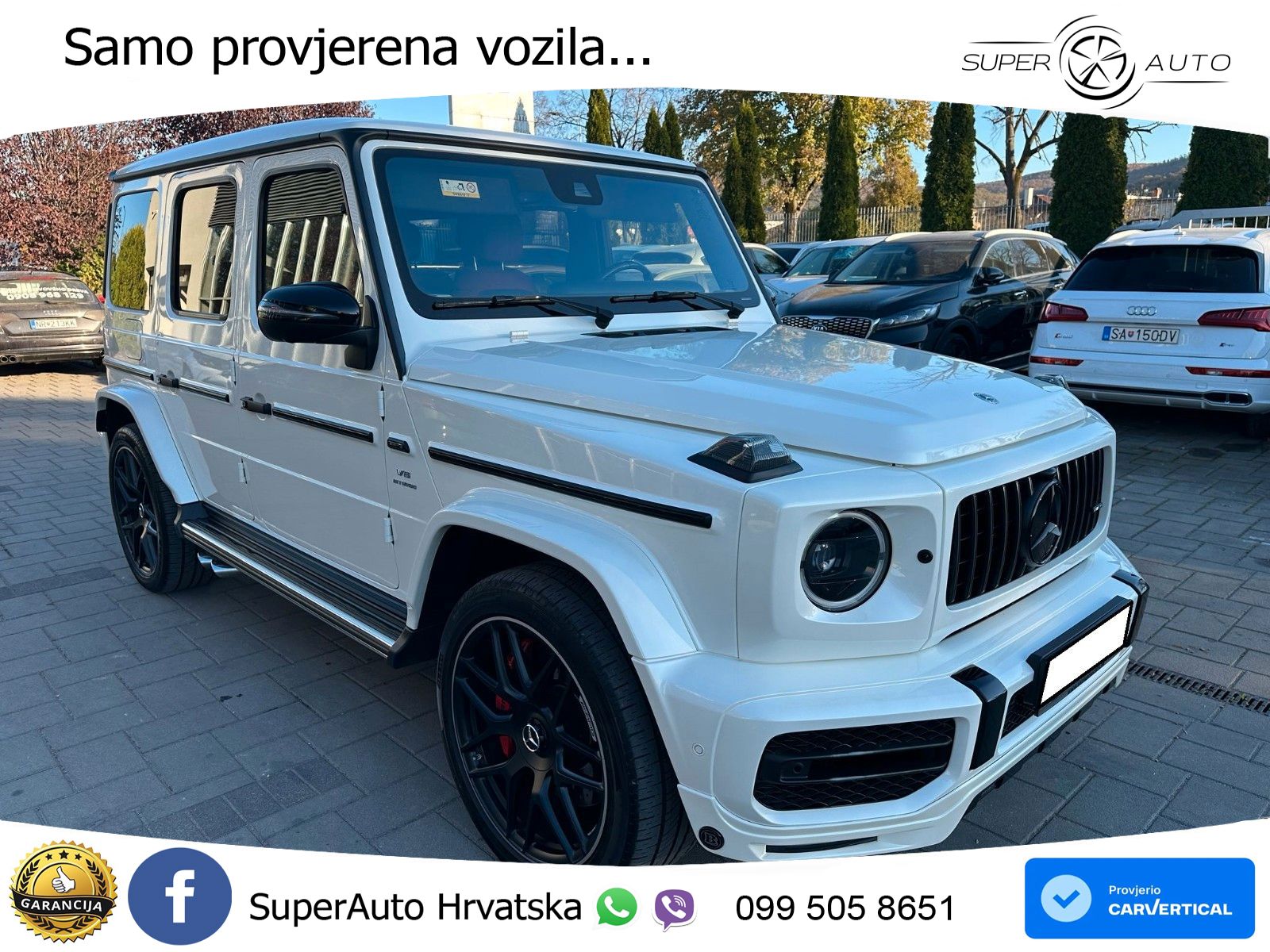 Mercedes AMG G 63 Long V8 (585 KS) 4MATIC 9G-TRONIC AMG SPEEDSHIFT PLUS LED+GR SJED+ACC