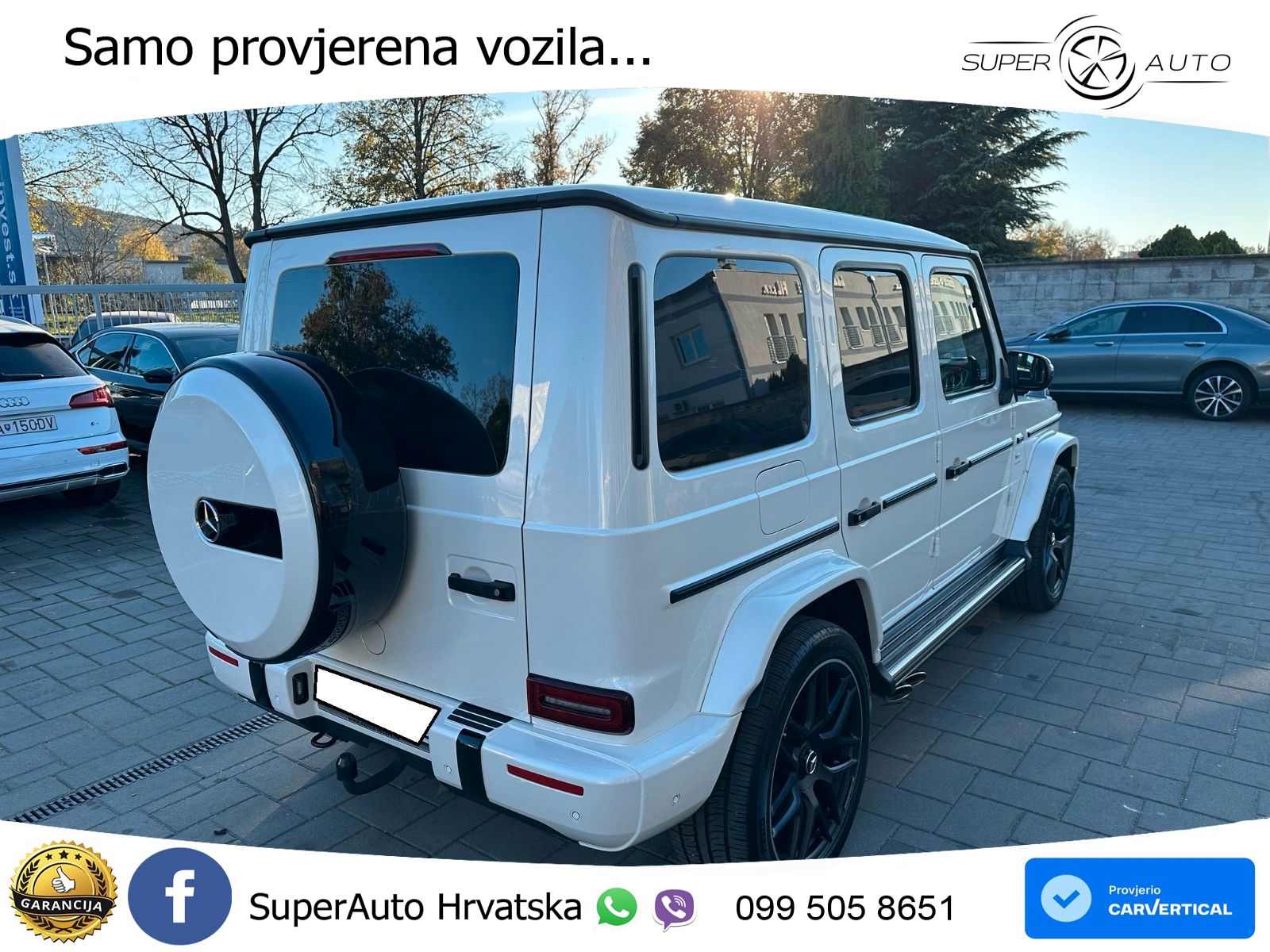 Mercedes AMG G 63 Long V8 (585 KS) 4MATIC 9G-TRONIC AMG SPEEDSHIFT PLUS LED+GR SJED+ACC