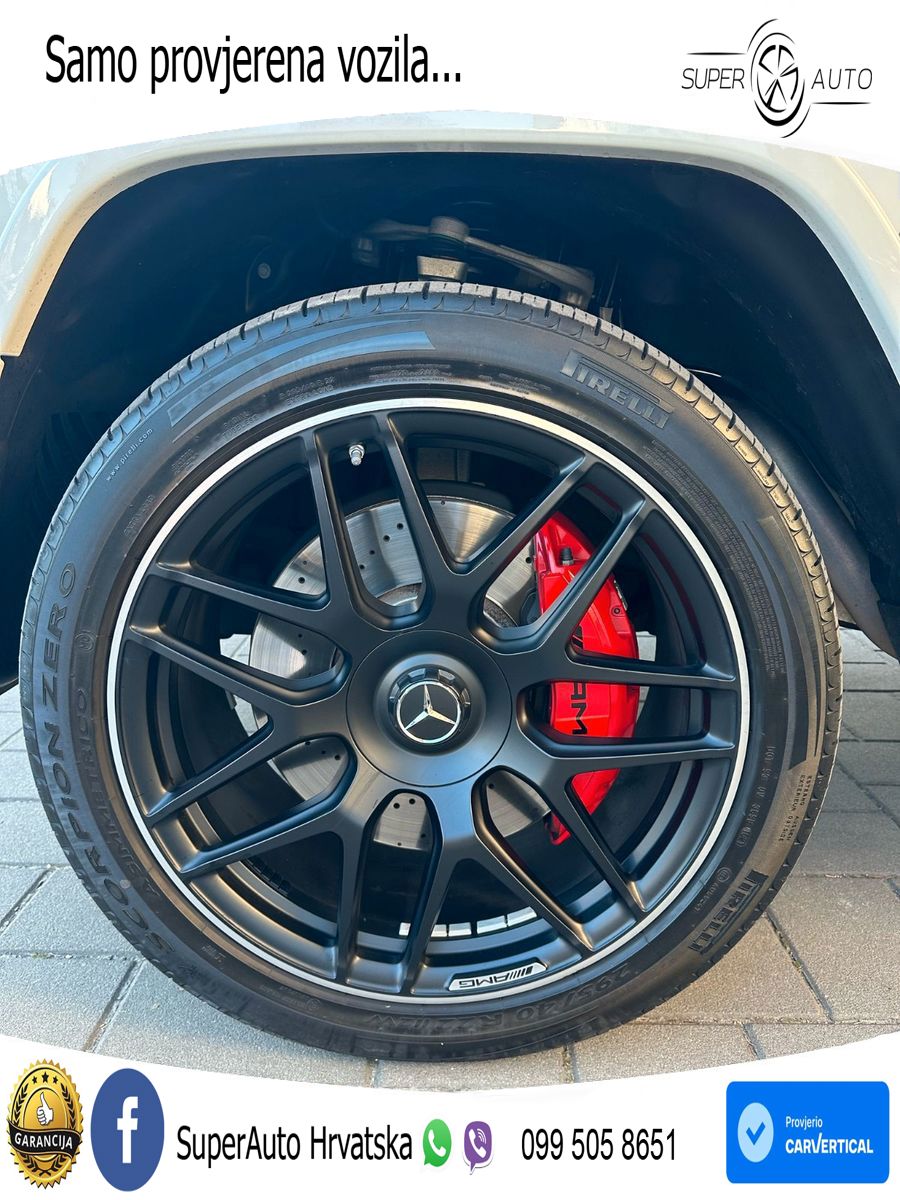 Mercedes AMG G 63 Long V8 (585 KS) 4MATIC 9G-TRONIC AMG SPEEDSHIFT PLUS LED+GR SJED+ACC