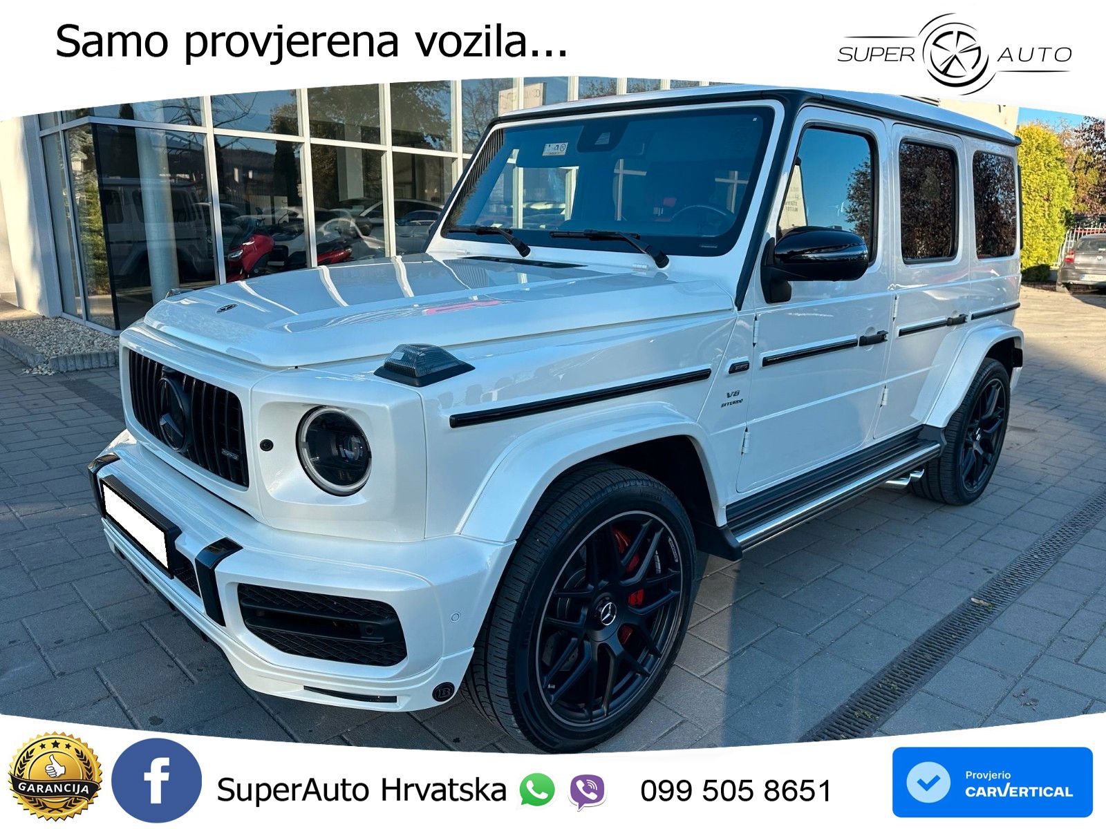 Mercedes AMG G 63 Long V8 (585 KS) 4MATIC 9G-TRONIC AMG SPEEDSHIFT PLUS LED+GR SJED+ACC