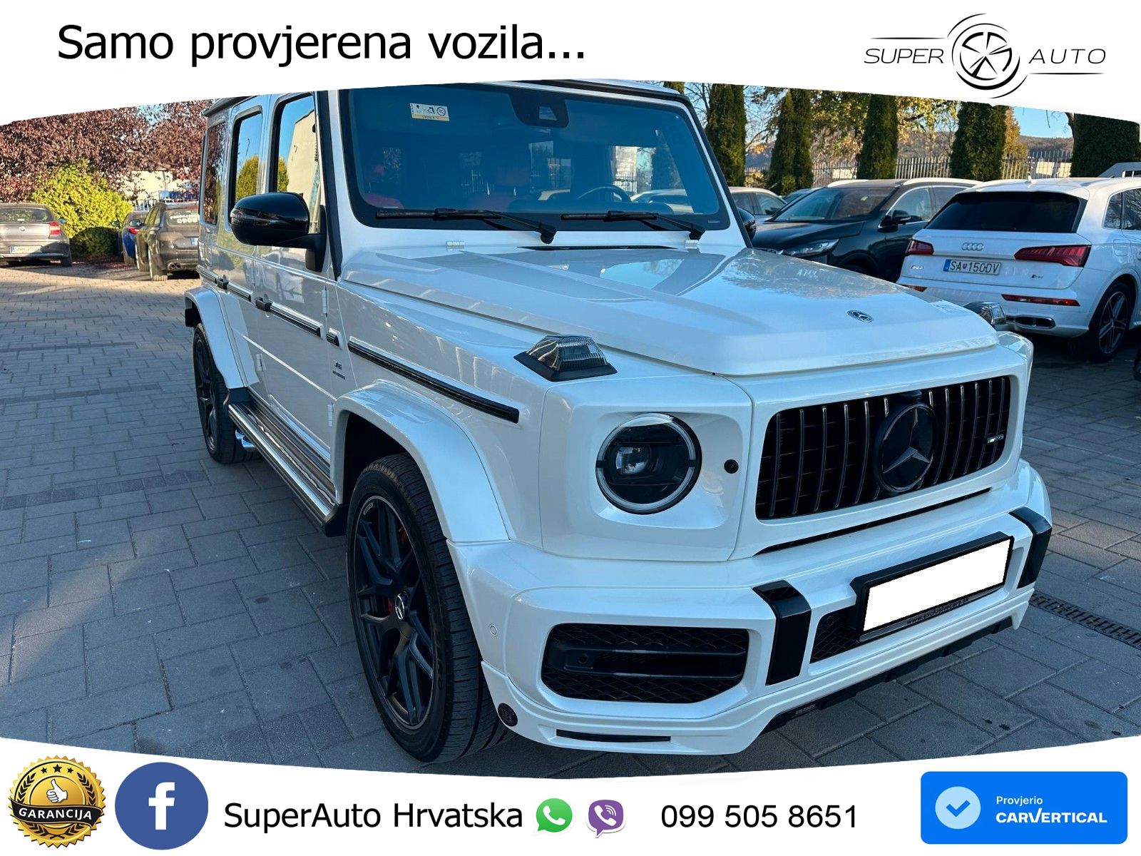 Mercedes AMG G 63 Long V8 (585 KS) 4MATIC 9G-TRONIC AMG SPEEDSHIFT PLUS LED+GR SJED+ACC