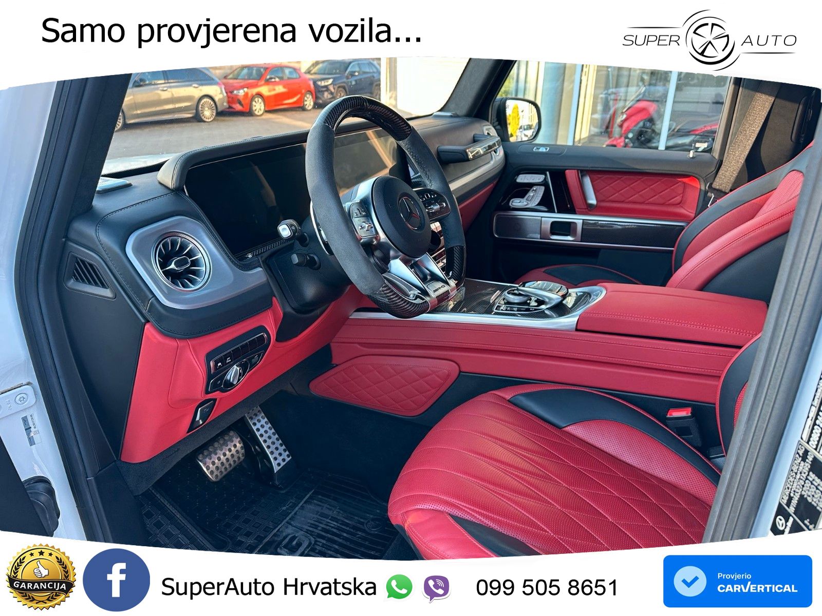 Mercedes AMG G 63 Long V8 (585 KS) 4MATIC 9G-TRONIC AMG SPEEDSHIFT PLUS LED+GR SJED+ACC