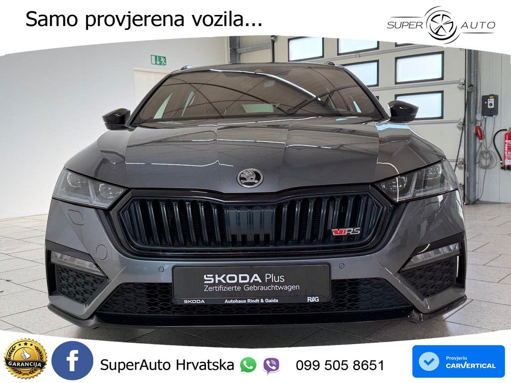Škoda Octavia Combi RS 2.0 TDI (200 KS) DSG LED+GR SJED+ACC
