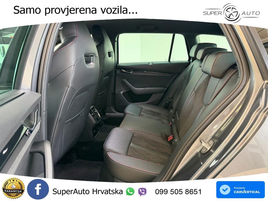 Škoda Octavia Combi RS 2.0 TDI (200 KS) DSG LED+GR SJED+ACC