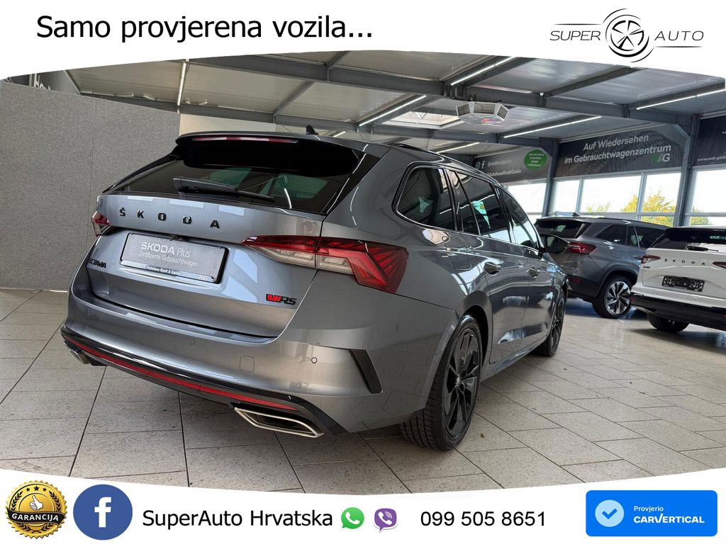 Škoda Octavia Combi RS 2.0 TDI (200 KS) DSG LED+GR SJED+ACC