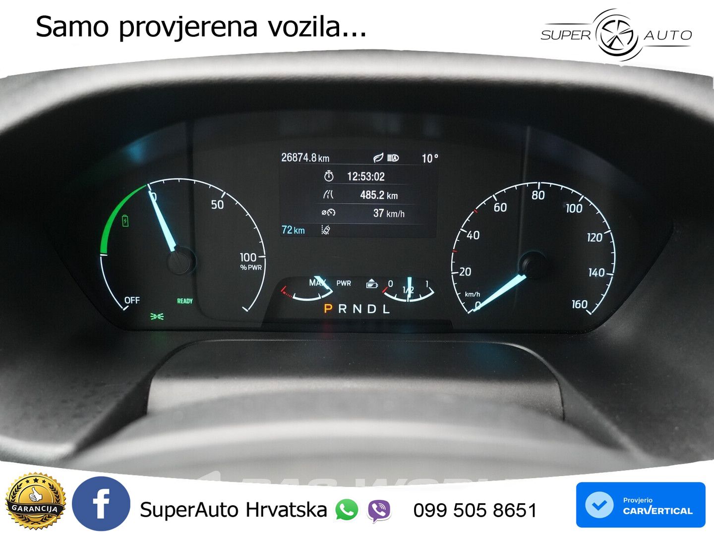 Ford e-Transit 184pk Elektrisch 68kWh 317km WLTP L3H2 184 KS