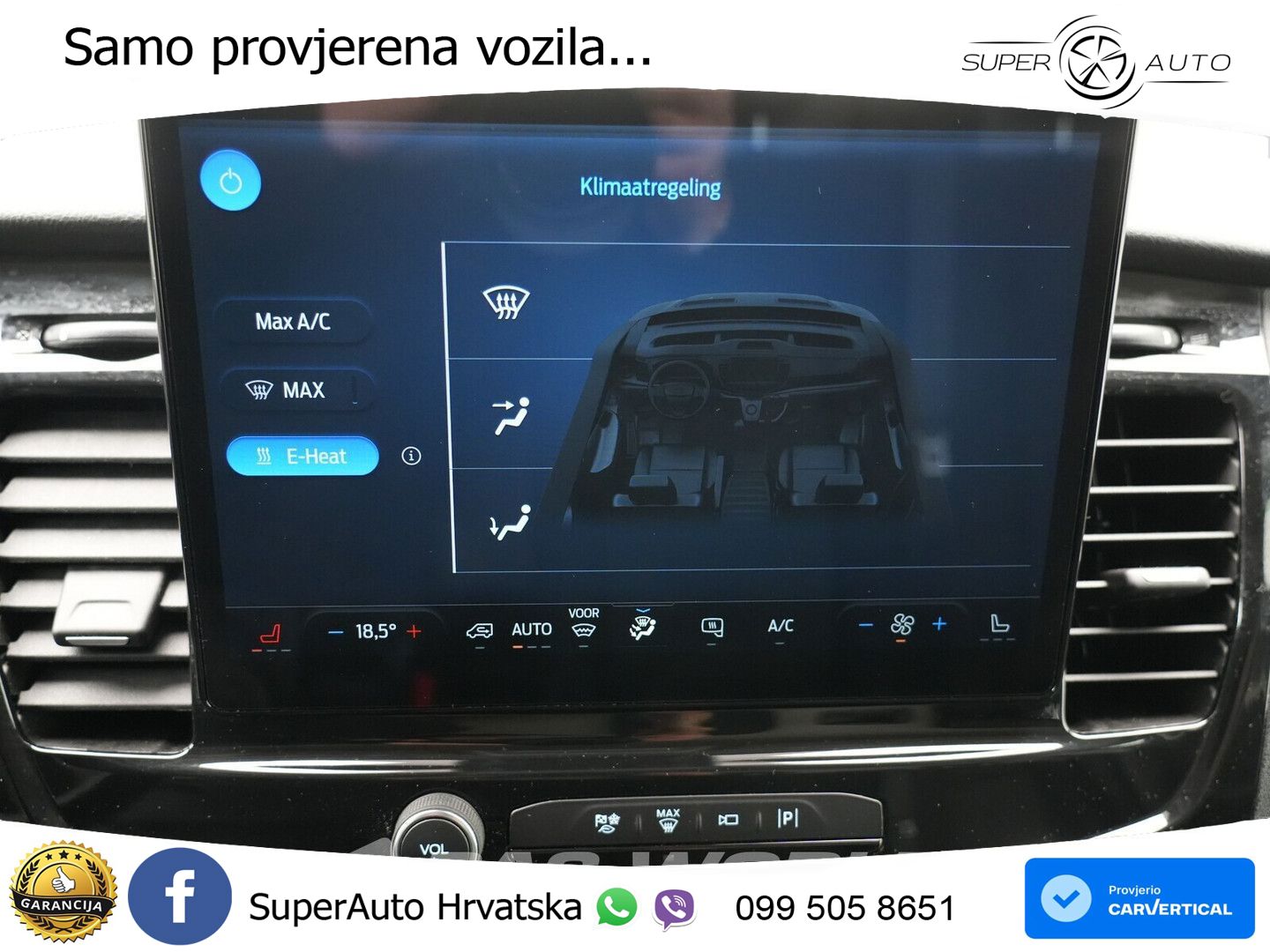 Ford e-Transit 184pk Elektrisch 68kWh 317km WLTP L3H2 184 KS