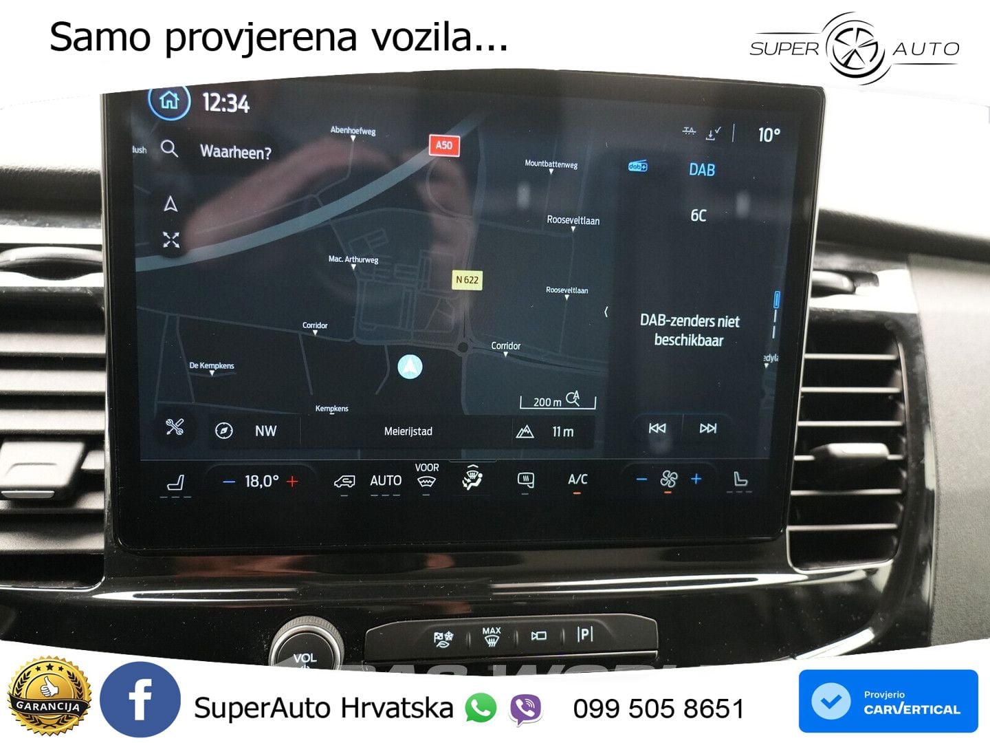 Ford e-Transit 184pk Elektrisch 68kWh 317km WLTP L3H2 184 KS