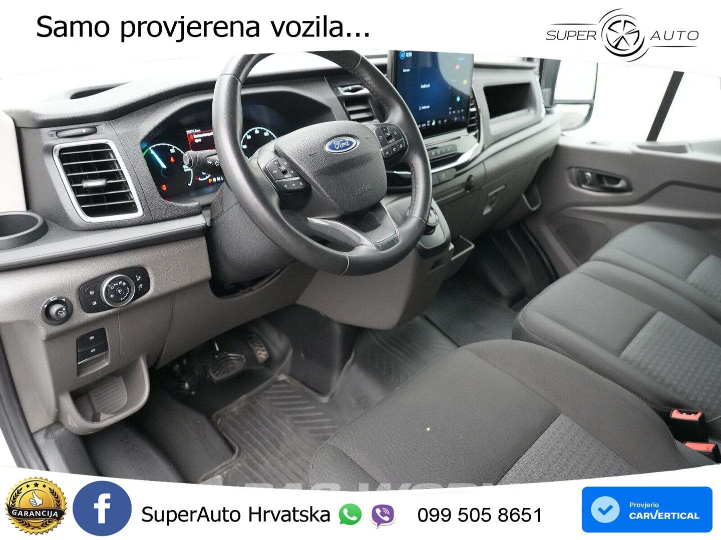 Ford e-Transit 184pk Elektrisch 68kWh 317km WLTP L3H2 184 KS