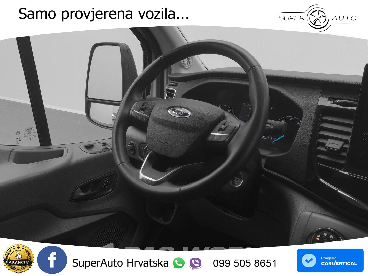 Ford e-Transit 184pk Elektrisch 68kWh 317km WLTP L3H2 184 KS