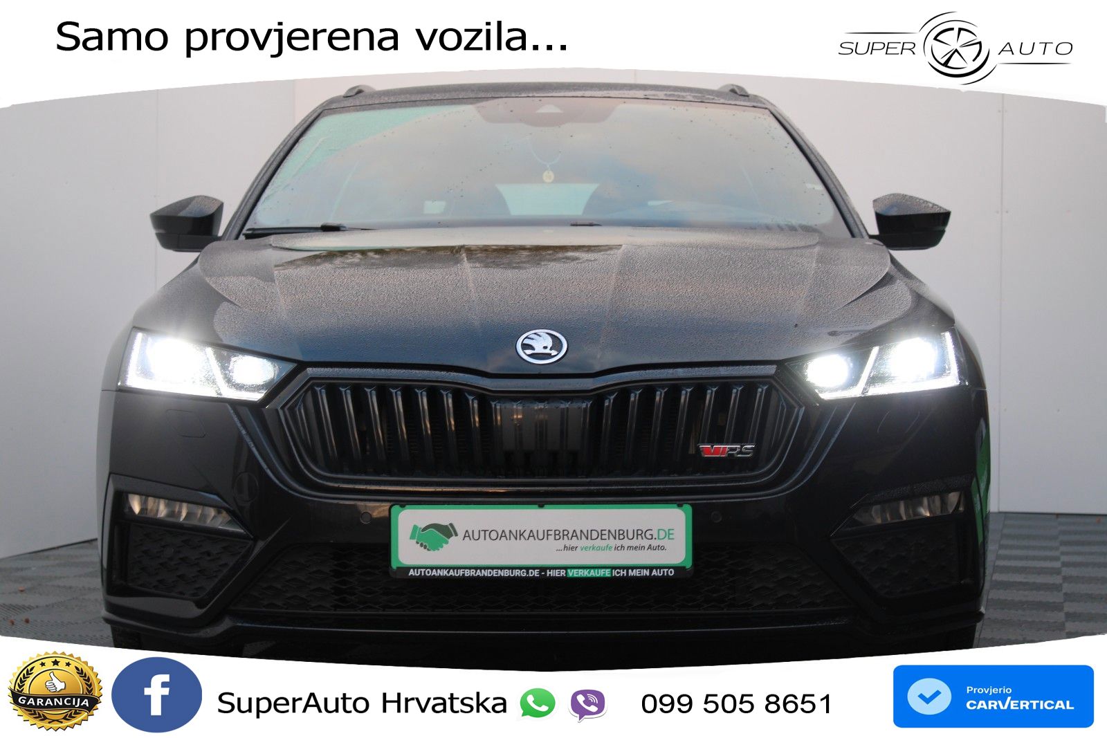 Škoda Octavia Combi RS 2.0 TDI (200 KS) DSG LED+GR SJED+ACC