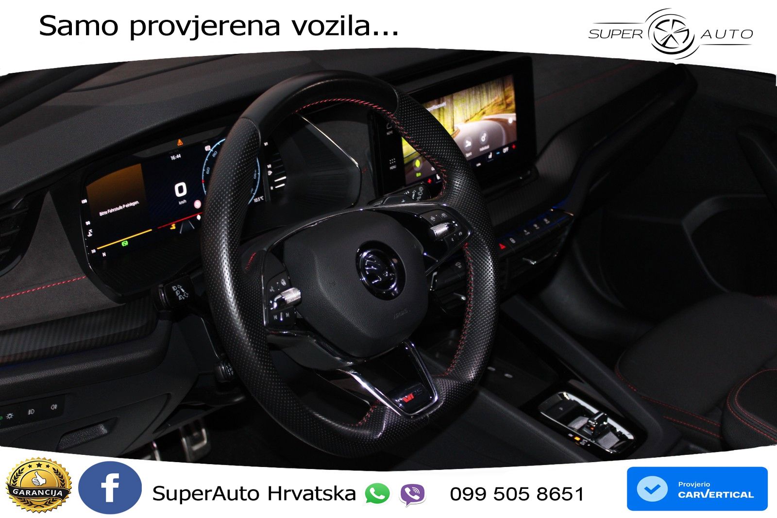 Škoda Octavia Combi RS 2.0 TDI (200 KS) DSG LED+GR SJED+ACC