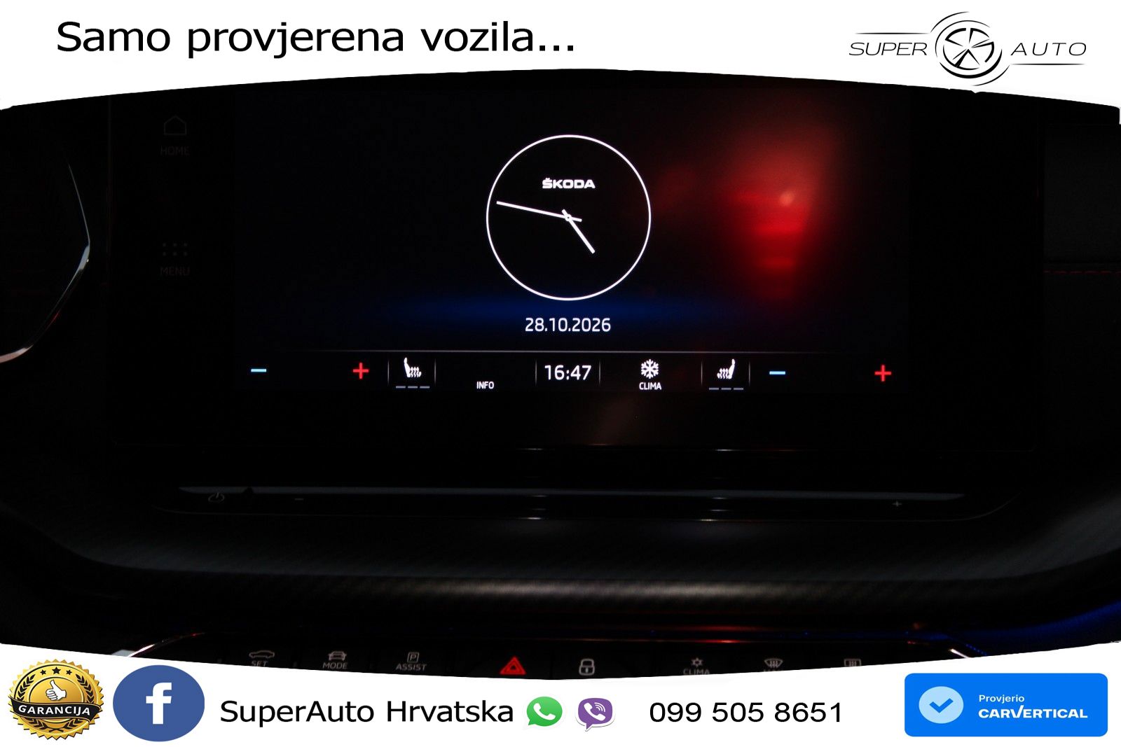 Škoda Octavia Combi RS 2.0 TDI (200 KS) DSG LED+GR SJED+ACC