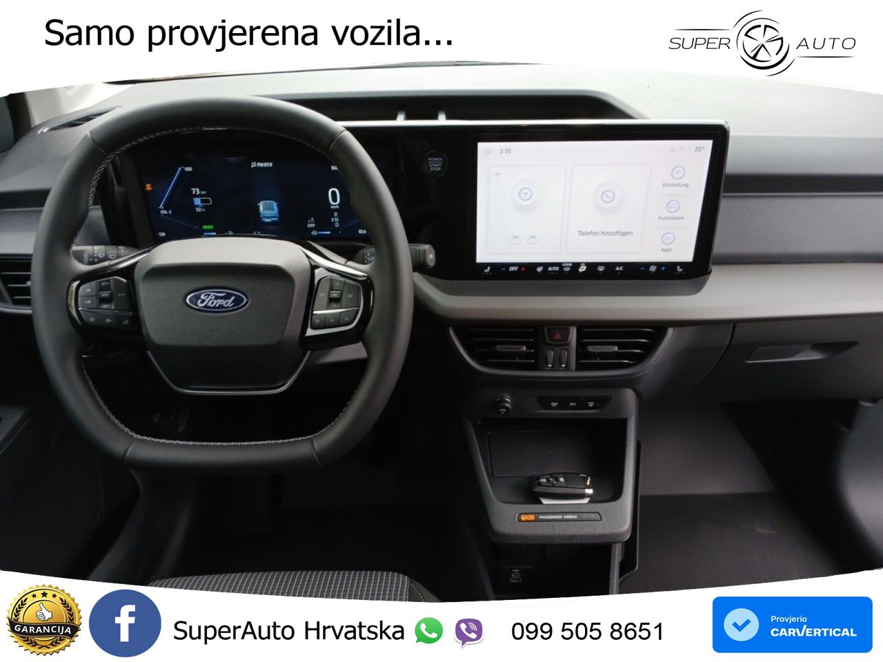 Ford Transit Courier BEV Trend SHZ^ KLIMA^ RFK^ 136 KS