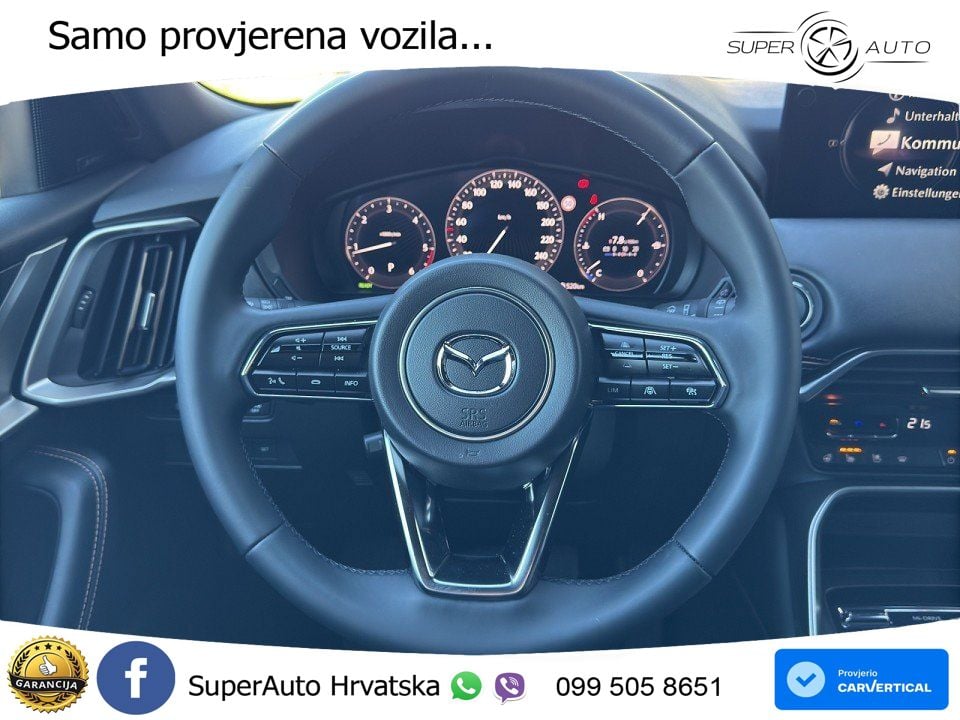 Mazda CX-60 3.3 e-Skyactiv D (254 KS) AWD Automatic MATRIX+GR SJED+KAM